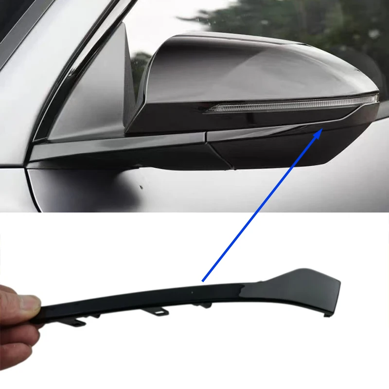 Für Hyundai Tucson NX4 2021-2024 LWB (nicht geeignet für SWB Tucson) Rückspiegelrahmen Linse Glanzstreifengehäuse 87611/21-N9000 – Detail 3