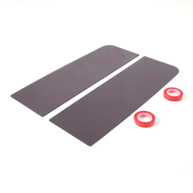 2 قطعة غطاء خفيف الخلفي المدخن الأسود عدسة قذيفة الذيل غطاء مصباح تقليم اكسسوارات السيارات صالح ل هامر H2 شاحنة بيك اب 2003-2009 #5