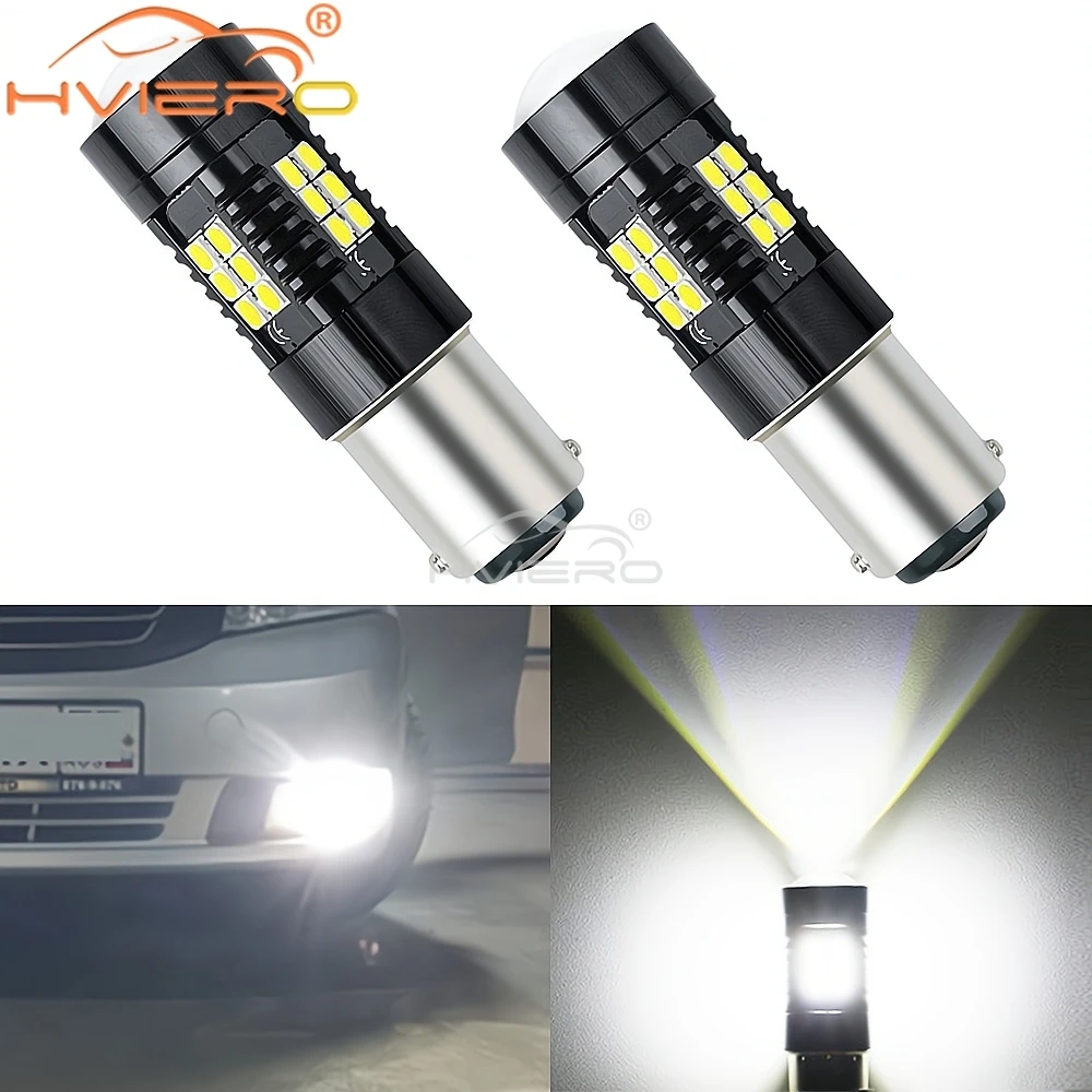 

1X 1156 1157 R5W 3030 White Yellow Red License Plate Light Brake Lights Auto Lamp Led Packing Trunk Bulbs Clearance Turn Signal