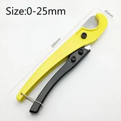 PVC Pipe Cutter 0-25mm Scissors Pipe Shears PVC PPR Hose Cutting Hand Tools For Cutting PVC CPVC PEX PU Rubber Hose , ножницы