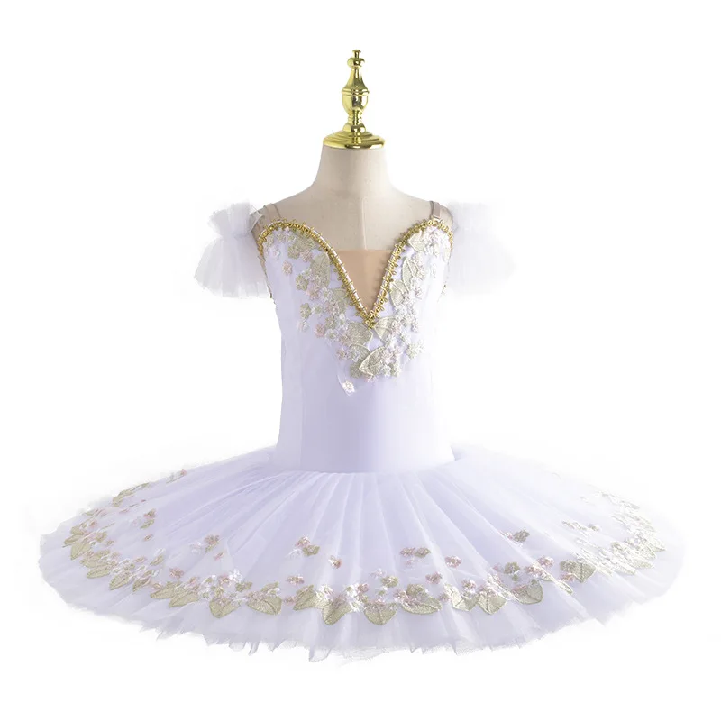 

Профессиональное детское балетное платье-пачка, балетная юбка-пачка для девочек, танцевальный костюм