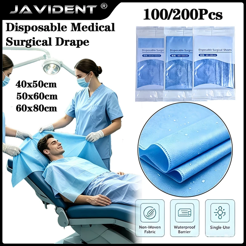 Disposable Medical Independent Sterile Packag Surgical Sheet Blue Surgical Non-woven Sterile Sheet Pad Mat Waterproof Thick