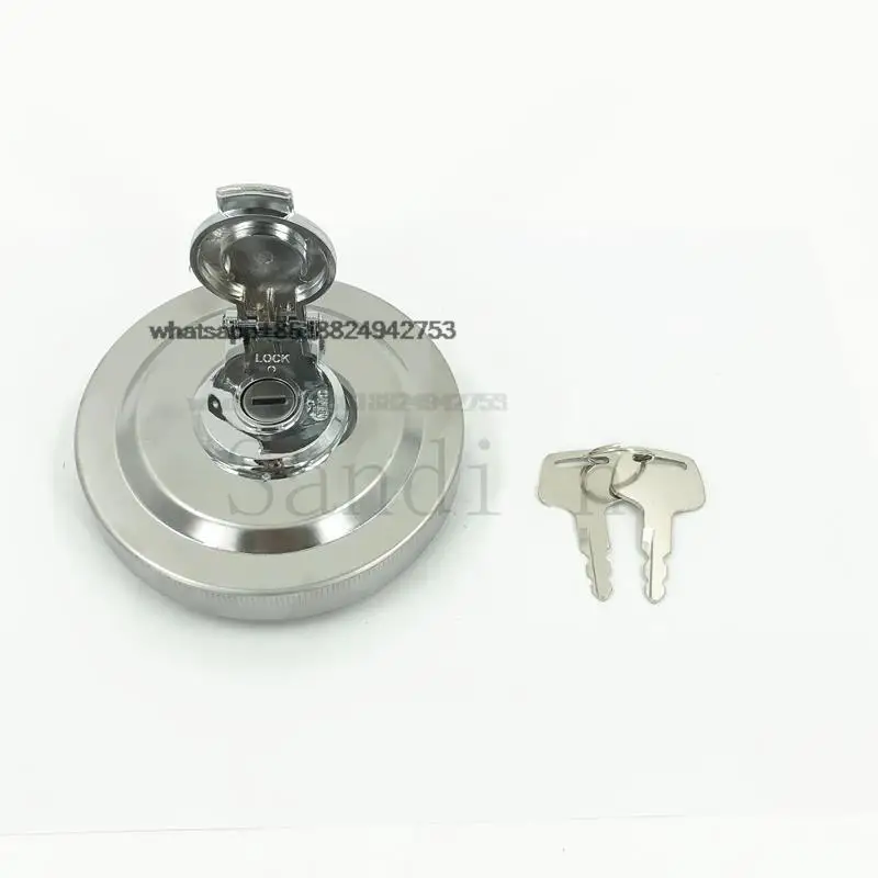 Excavator part Fuel tank cover for Sumitomo Good quality Fuel Tank Cap with keys for SH200