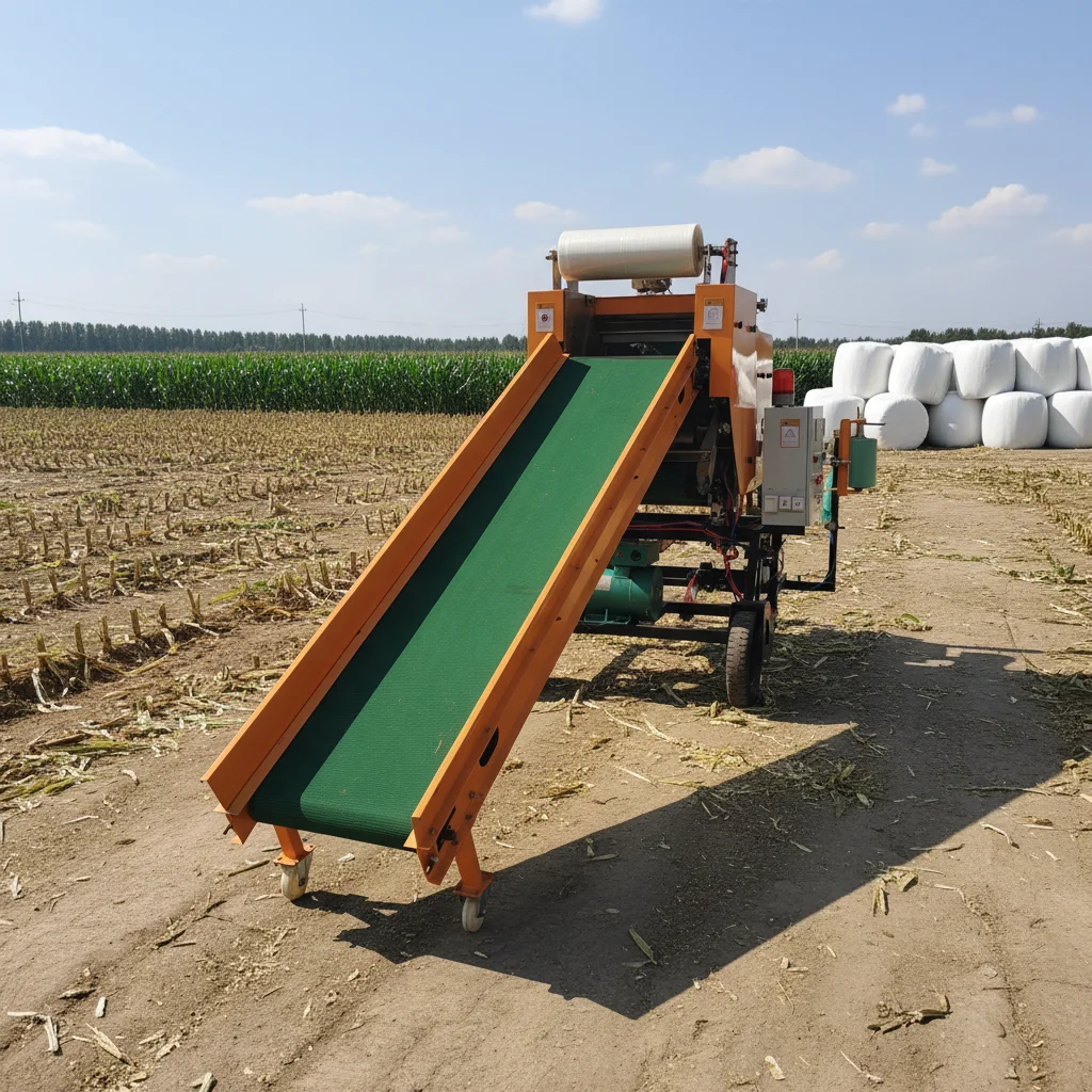 Silage Baler Machine - Heavy-Duty Silage Baler and Wrapper Machine