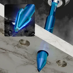 High Hardness Eccentric Drill Precision Drilling 6/8/10/12mm Glass Tile Ceramic Punching Rock Slab Triangle Drill bit