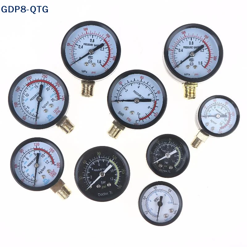 

NEW 1Pcs 0-25Bar 0-10Bar 0-12Bar Hydraulic Fluid Measuring Instrument Air Compressor Pressure Gauge DIY Accessories