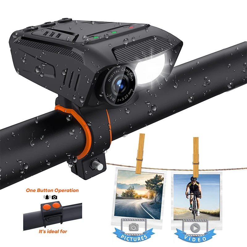 Factory Custom G-Sensor Waterproof Trail Helmet HD Video Recorder 4K 1080p Sports Bike Motion Camera Motorcycles Wi-Fi