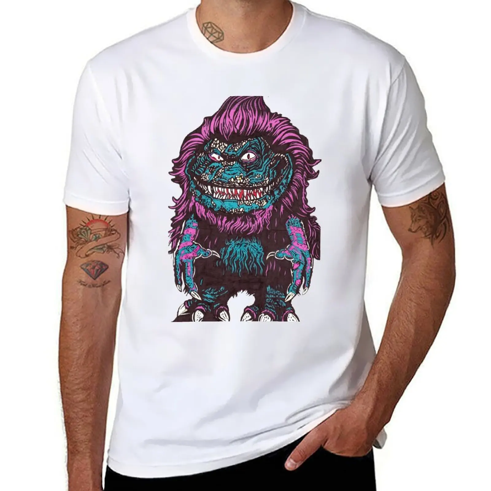 

funky critter T-Shirt man t shirts for men man t shirt cotton high quality man t shirt graphic T-shirt