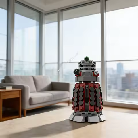 232pcs MOC Dalek Ideas CUUSOO Model Building Blocks Architecture Christmas Gifts Assemble DIY Creative Idea Education Toys Brick