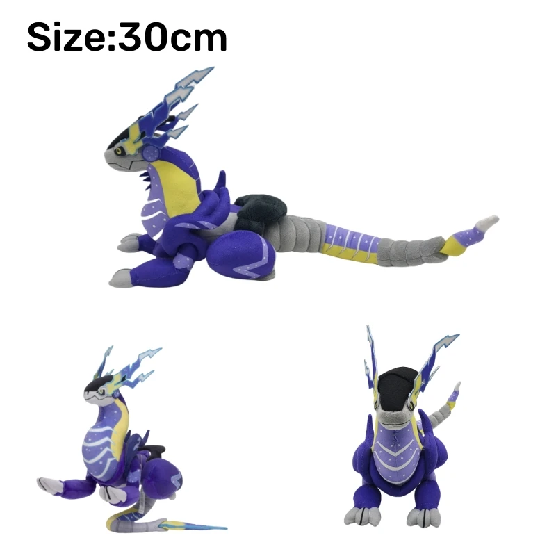 New Pokemon Plush Toy Miraidon Koraidon Turtonator Lugia Groudon Magikarp Stuffed Animals Gifts For Children Birthday