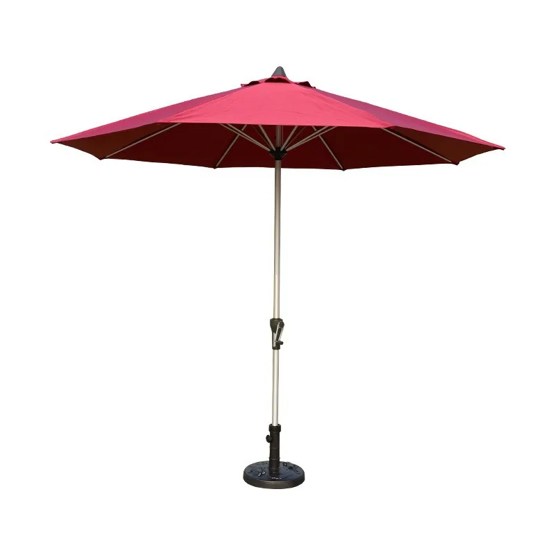 JMZ Garden Umbrella Outdoor Patio Parasol for Villa Courtyard Restaurant Milk Tea Shop Straight Pole Central Pillar Sunscreen