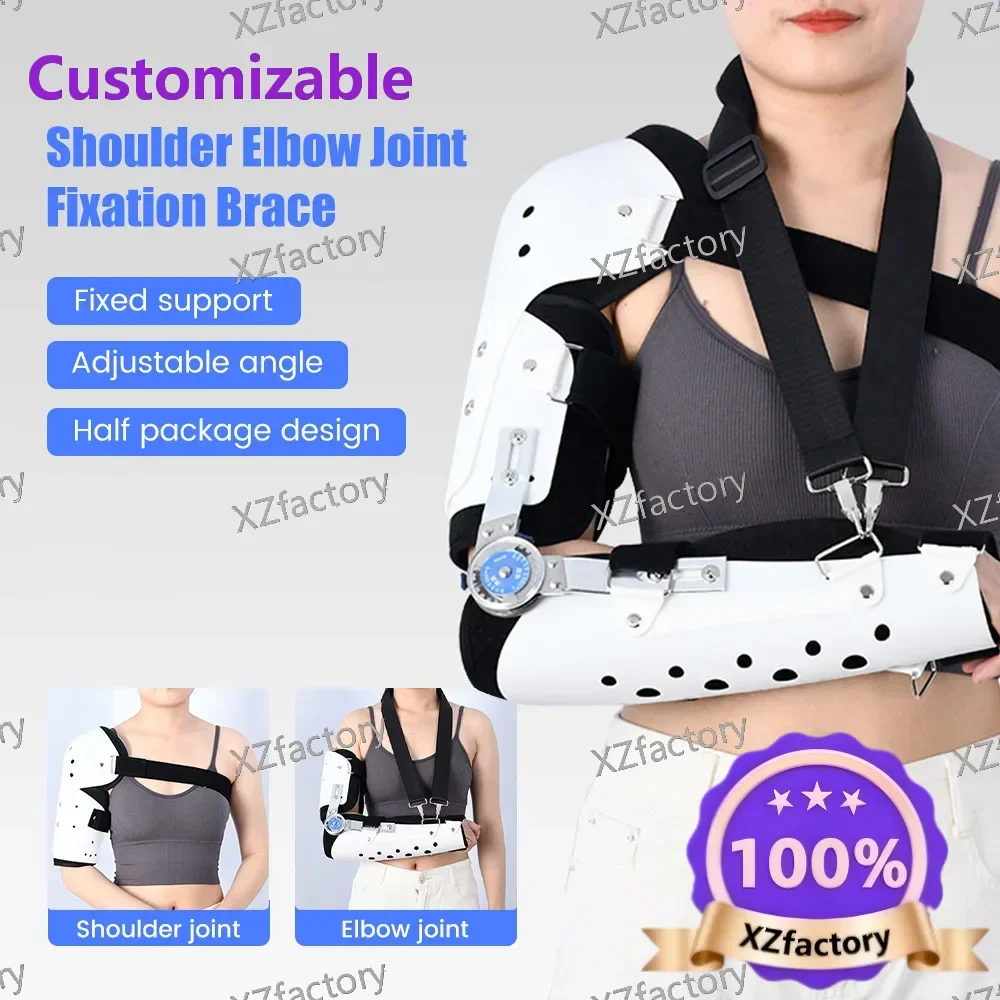 Factory Direct 2026 Top RatedHinged Elbow Arm Forearm Shoulder Brace Support Splint Orthosis Band Fixation Sling Immobilizer