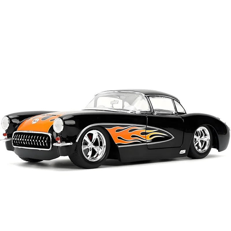 جادا 1:24 1957 سبيكة العضلات سيارة Diecasts ولعبة المركبات نموذج سيارة مصغرة مقياس نموذج سيارة للأطفال