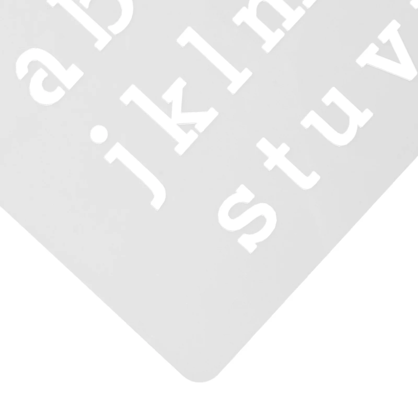 

45 Sheets Hollow Lettering Painting Stencils English Alphabet Templates Reusable DIY Stencil Kit for Wood Wall Fabric Painting