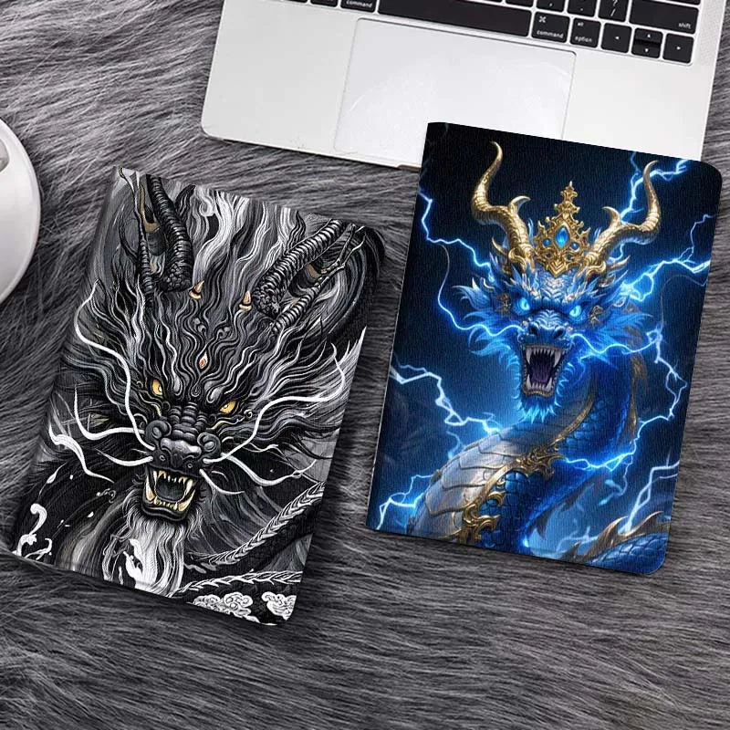 

Fashion Dragon Pattern Tablet Case For iPad Pro Air 5th 6th 7th 13 M3 M4 M5 12.9 13.3 inch 2018 2022 2024 2025
