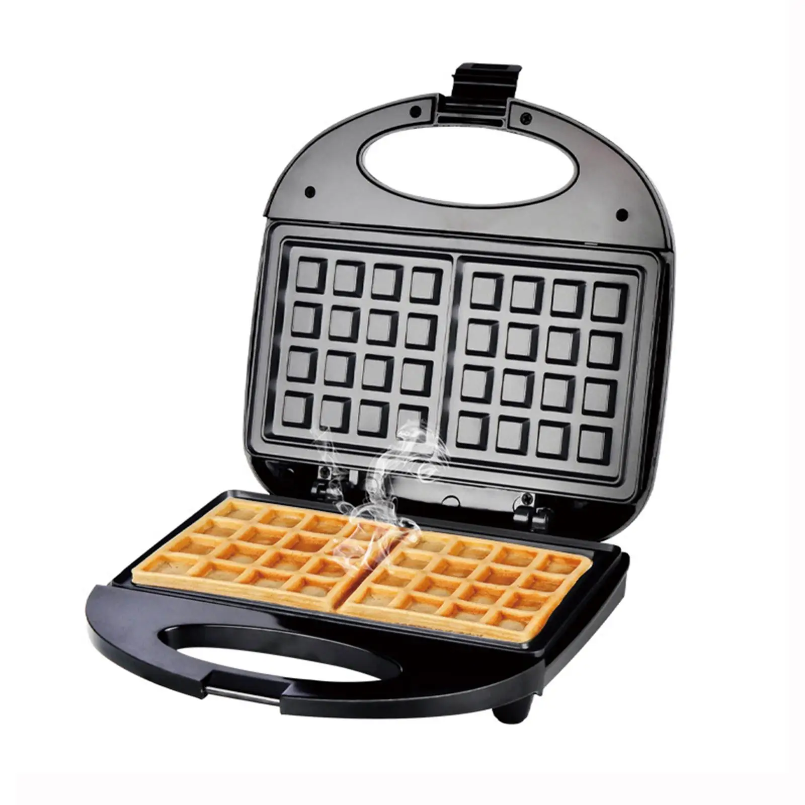 Electric Waffles Maker Machine Household Easy to Clean Sandwich Maker Machine for Pancakes Breakfast Omelette Panini
