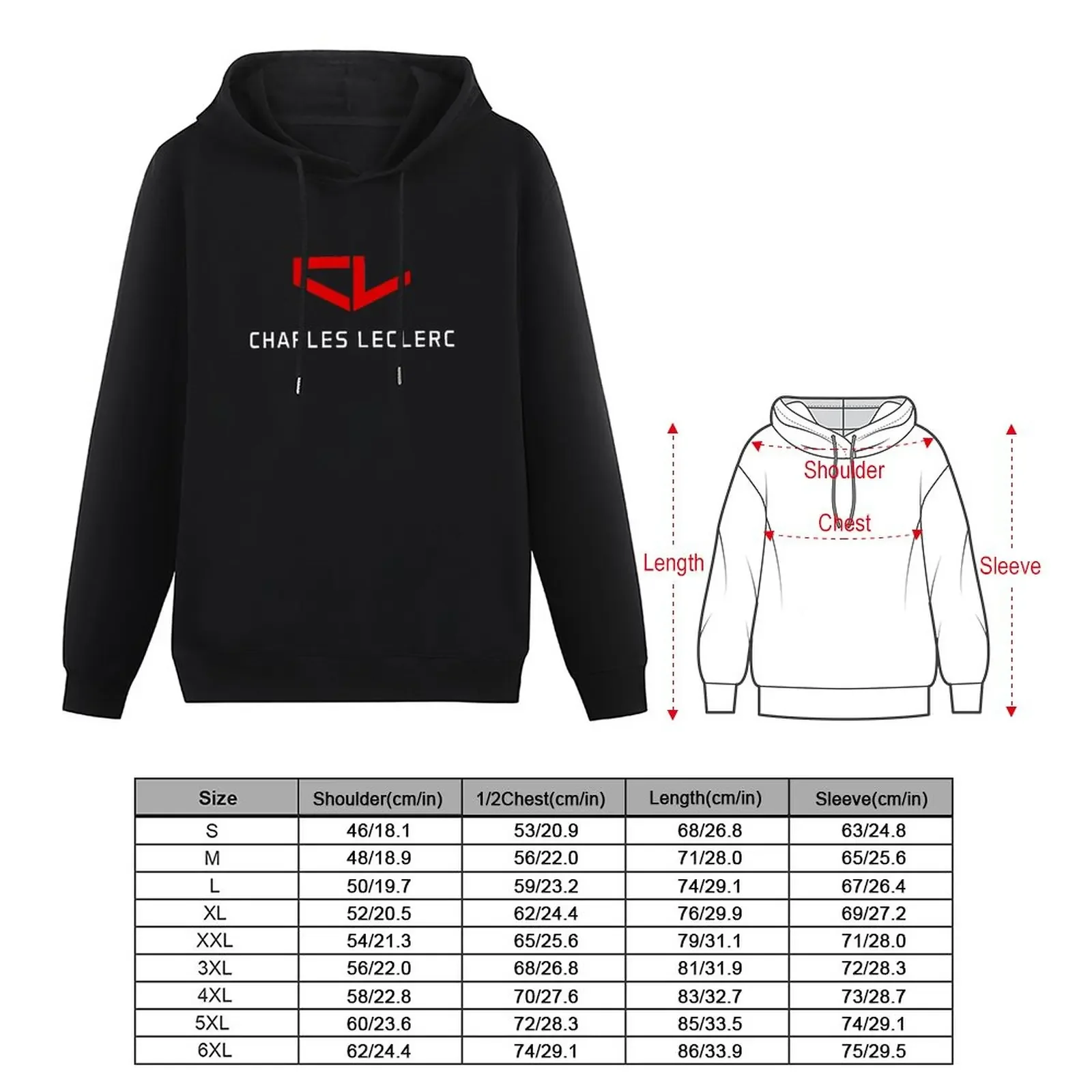 Jaqueta masculina com capuz de outono, capuz na moda masculina, novas características de moletons e moletons, F1, Leclerc, CL, novo