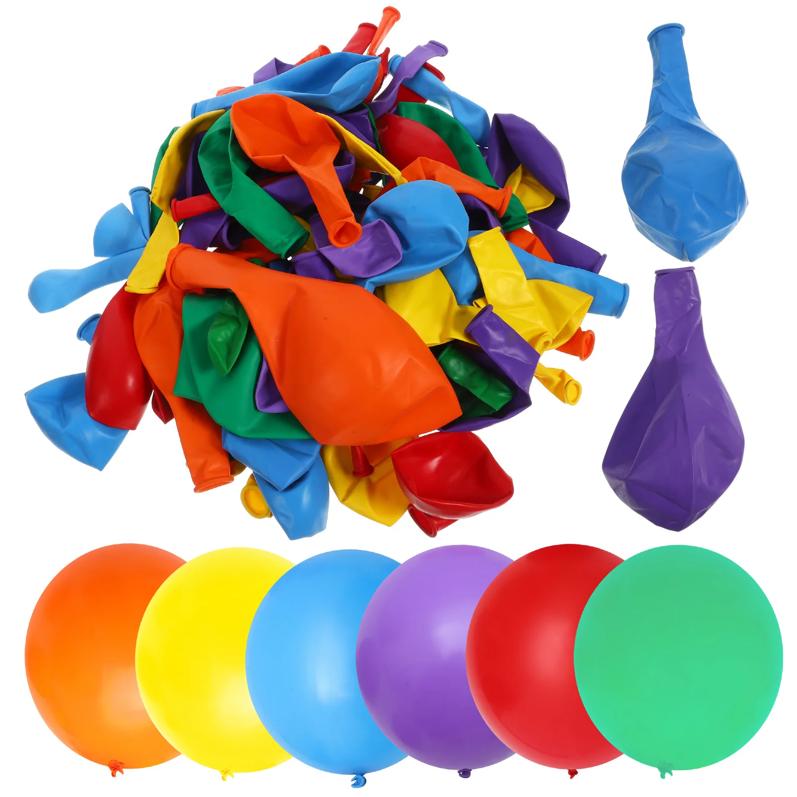 

1Set Latex Balloons Multicolored Party Decorations Wedding Birthday Balloons Kit Balloon Set Birthday Decorations