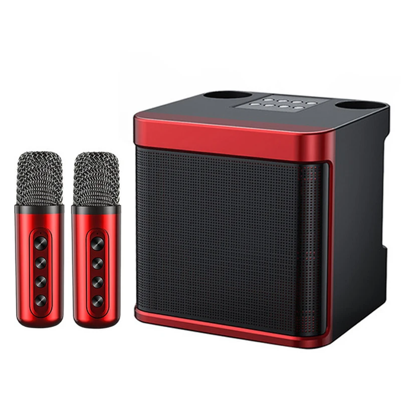 

100W High Power Wireless Portable Microphone Bluetooth Speaker Sound Family Party Karaoke Subwoofer Boom Box caixa de som Ys-203