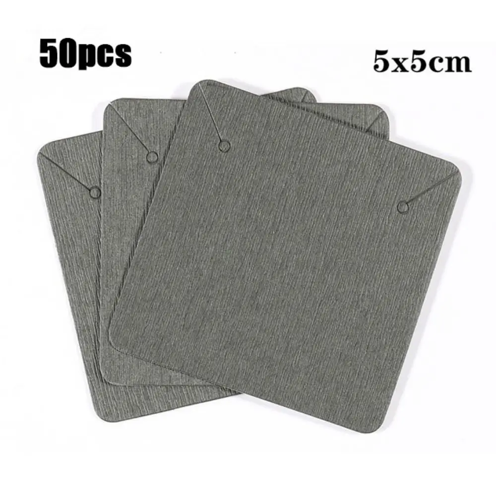 

50 шт., карты для демонстрации сережек, малого бизнеса, продающие выставочные устройства, упаковочные этикетки для ожерелья, картон для дисплея