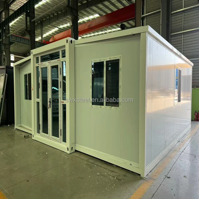 Prefabricated Steel House Prefab Houses Made in China 20ft 40ft 2 Bedroom for Office