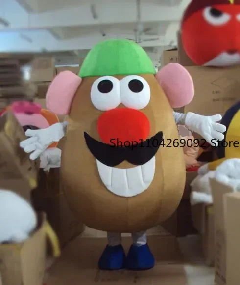 Mr. Potato Head Mascot Costume Toy Story Fancy Dress Cartoon Carnival Outfits for Birthday Halloween Parties Cosplay Anime