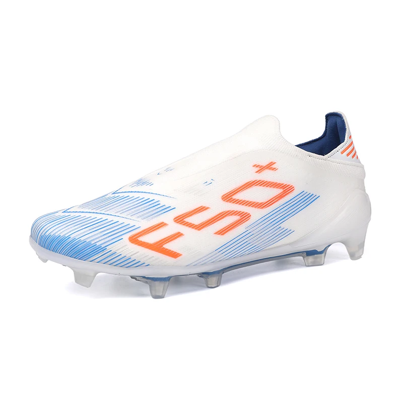Upgraded Wear Resistant AG FG Football Shoes Skin-friendly PU Fabric Hard TPU Stud Stable Support Outdoor Natural Grass Sports