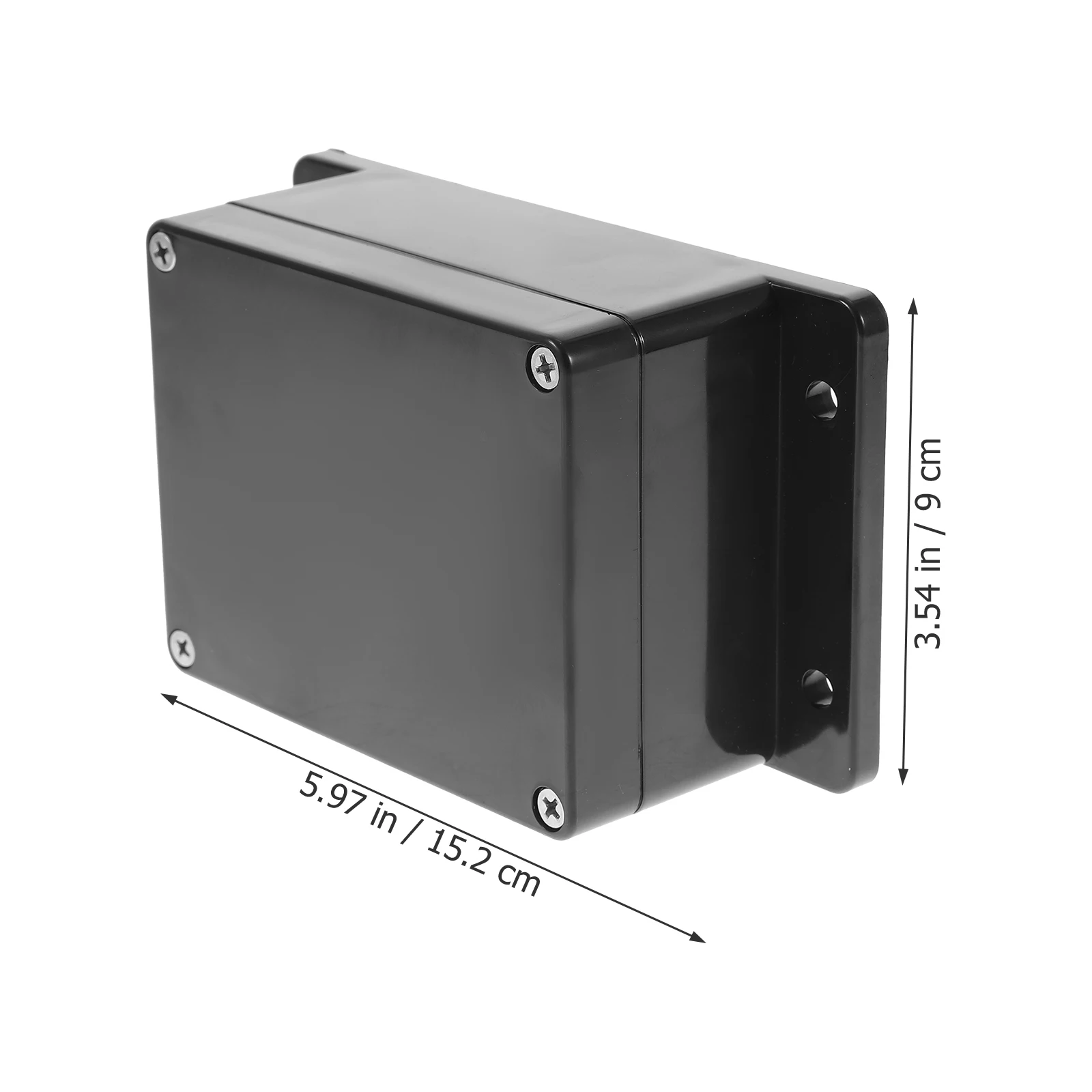 

1PC Waterproof Junction Box Outdoor Indoor Sealed Plastic Electrical Enclosure Resistant Insulation ABS Material Controller