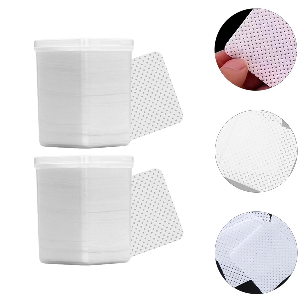 400 stuks wattenschijfjes schoonmaken premium zachte enten wimper nagellakremover make-up verwijderen nail art benodigdheden