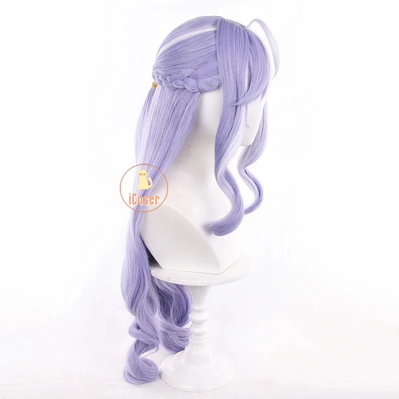 

asdh8@Zenless Zone Zero Vivian Cosplay Wig Purple Long Hair Curly Hair Mockingbird Halloween Party for Women Girls Carnival Cos