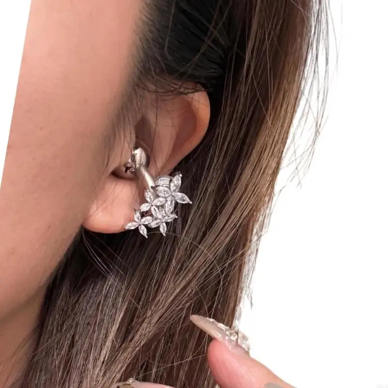 M6CA Metal Flash หูฟังคลิป Nonslip การตกแต่งหูฟังส่วนบุคคล