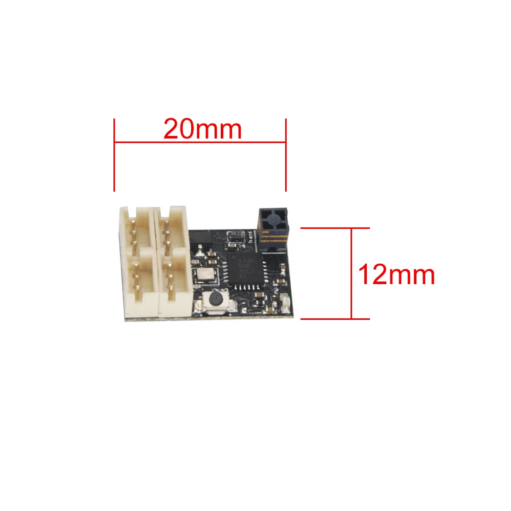 DasMikro New 2.4GHz 4CH AFHDS3 Nano Receiver PWM Output With Tower antenna For  Flysky Noble NB4 Transmitter