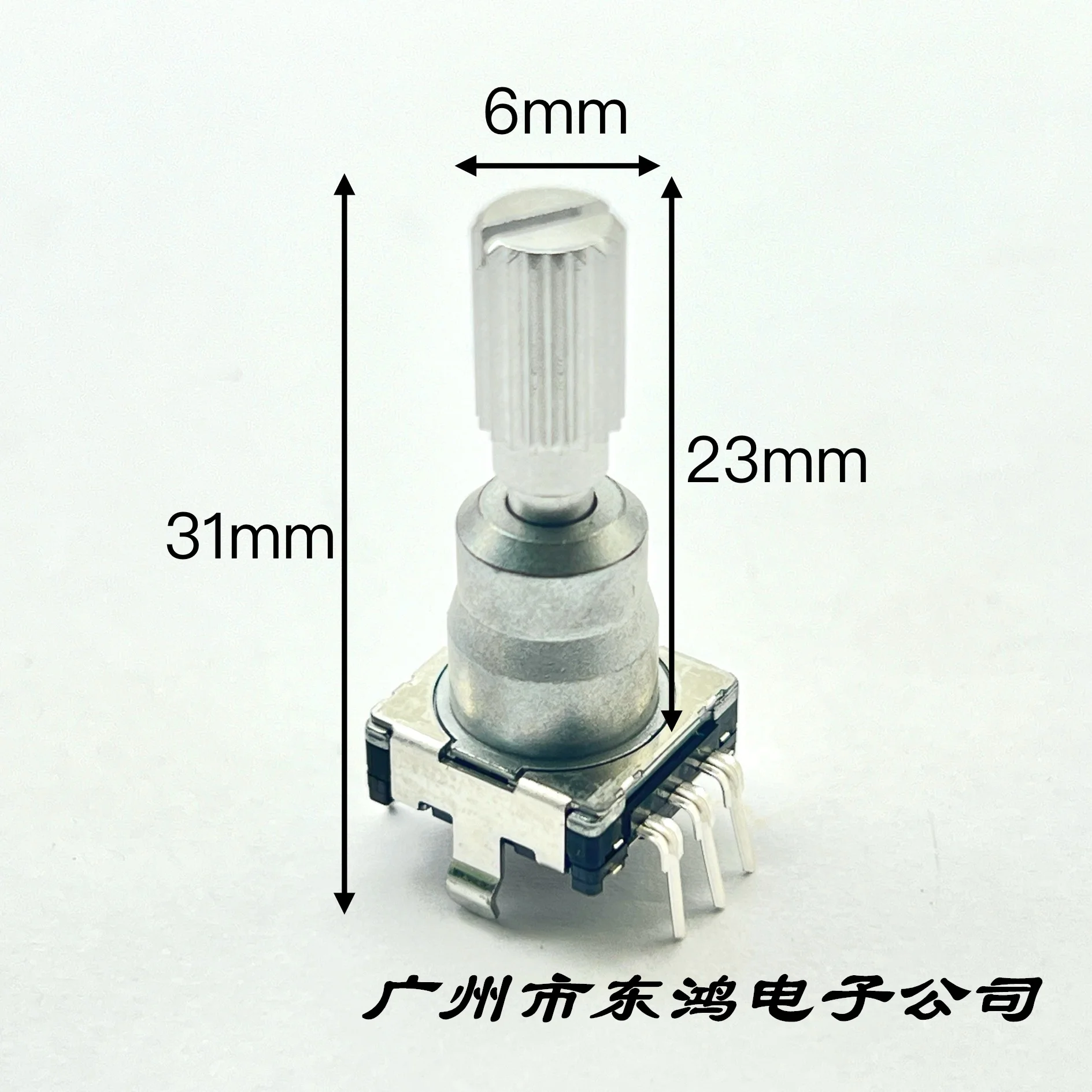 1 piece of Japanese ALPS EC11 encoder with press switch 30 positioning 15 pulse shaft length 23mm