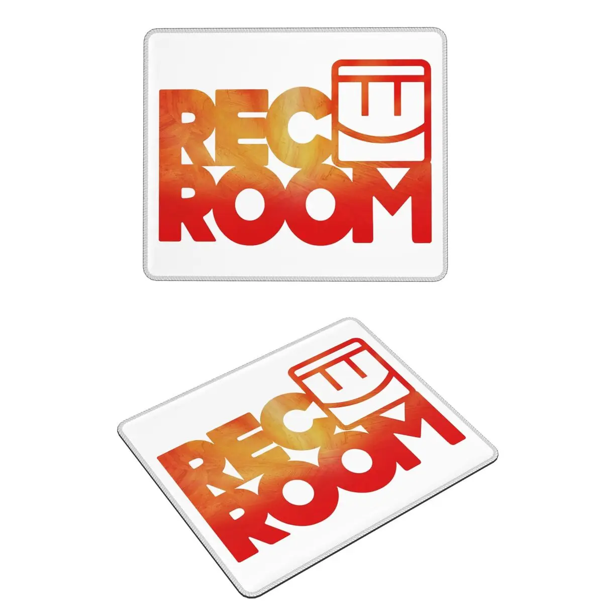 

Окрашенный коврик для мыши с логотипом Rec Room, компьютерная клавиатура, коврик для мыши, игровой ПК, ноутбук, настольный коврик, офисные аксессуары, настольные коврики