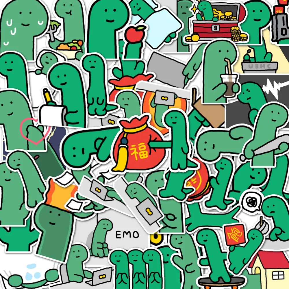 

Self-Pasting Little Dinosaur Stickers, Which Can Be Used For Desktop Phone Cases, Notebooks And Other Decorations, Party Gifts