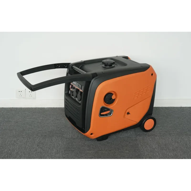 YHS 3kw 4000W 4kW Single Cylinder 4-Stroke Air Cooling Generator with Wheels Inverter Generator for Home