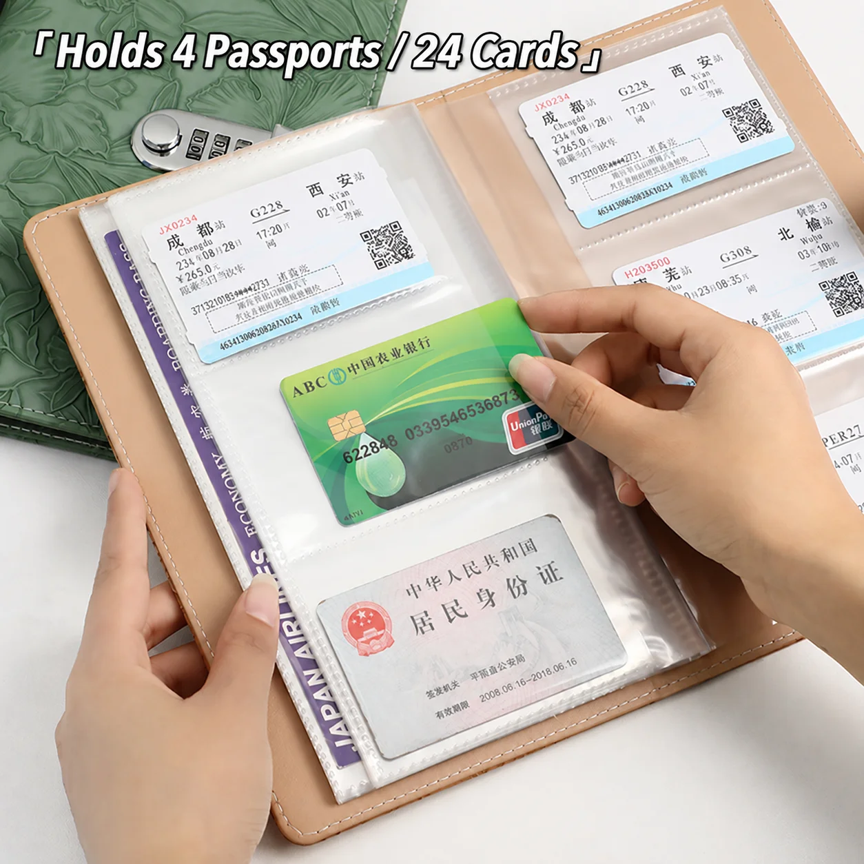 With Password Lock Money Saving Challeng Binder Saving Money Notebook Budget Savings Challenges Binder Cash Storage Case - view 3