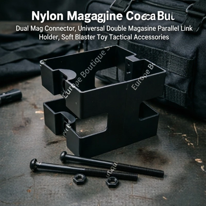 

Universal Double Magazine Parallel Link Holder Nylon Magazine Coupler Dual Mag Connector for Outdoor Airsoft Wargame Model Parts