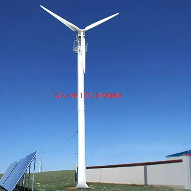 WMWMNU Factory Off Grid Wind Turbine Generator System 220V 380V 15kw 20kw 30kw Wind Power Generator for Home Industrial Use