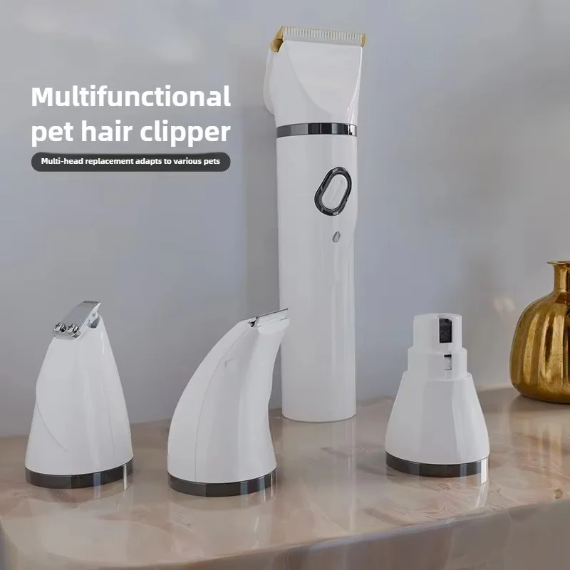 Dog Hair Clippers Grooming Electric Pet Clipper Professional Silent Hair Cutter Rechargeable Pet Grooming Clipper