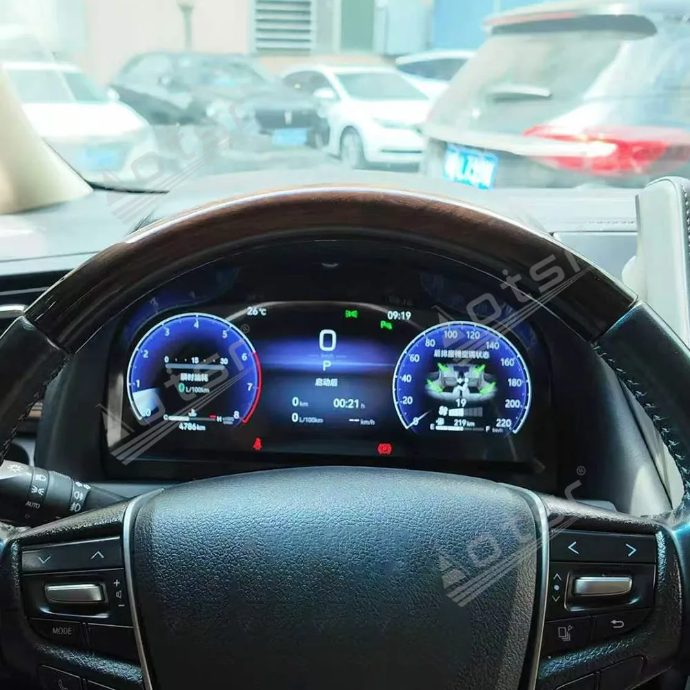 Acessórios para Carros: Painel Digital LCD Completo de 12,3 Polegadas, Cluster de Instrumentos Premium HD, Peças de Interior Automotivo para Alfa Séri