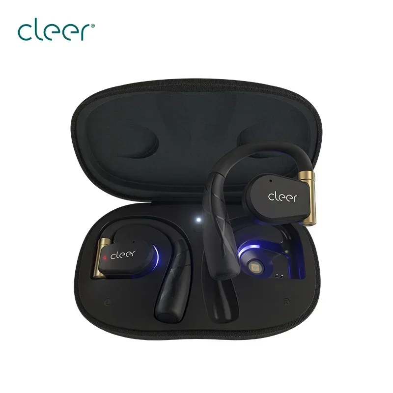 Cleer ARC II TWS Bluetooth oreille ouverte rotatif crochet d'oreille casque pour sport basse profonde stéréo son écouteur Cleer ARC II TWS Bluetooth oreille ouverte rotatif crochet d'oreille casque pour sport basse profonde stéréo son écouteur
