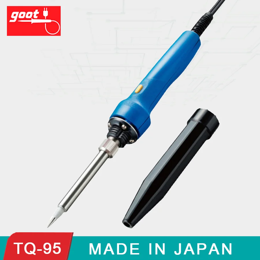 GOOT TQ-95 Electric Soldering Iron Input Voltage 220~240V Fast Thermal Power Adjustable 20/200W Welding Tool