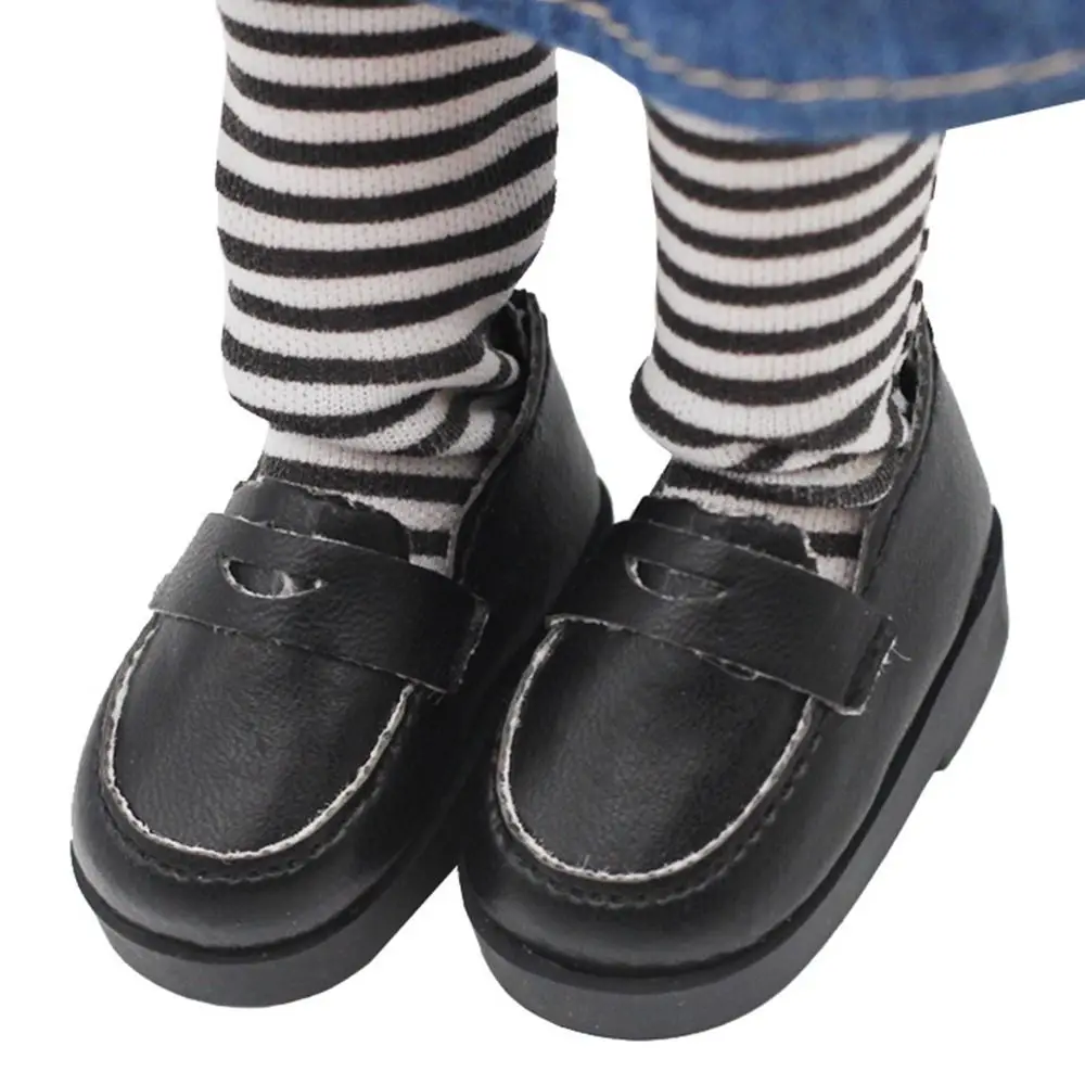 5.5*2.6cm Doll Leather Shoes Clothes Accessories For 20cm Cotton Dolls for EXO Idol Doll Casual Wear Shoes Fashion DIY Doll Toys image 4