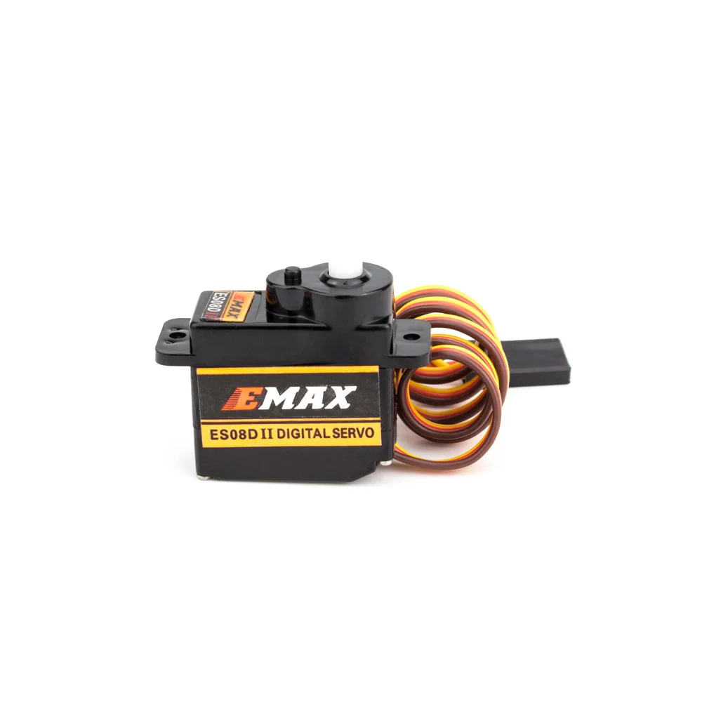 Atualizado es08d micro servo digital 8g de alta precisão 4.8v-6v reverso para drones de aeronaves planador robô modelo servos acessórios