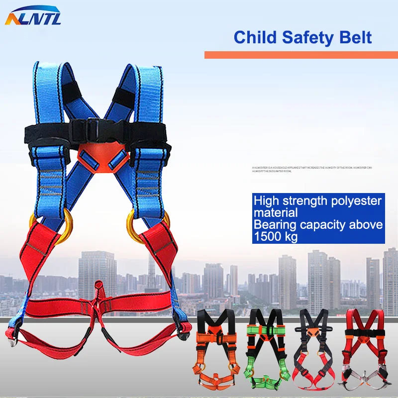 Children Safety Belt Outdoor Rock Climbing Outdoor Expand Training Full Body Harness For Kids Protective Climbing Accessories