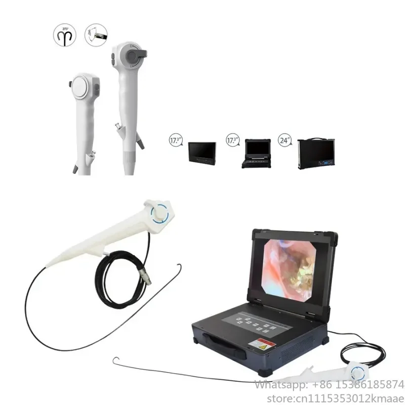 Urology Flexible Cystoscope with USB Port - Portable Hospital-Grade Diagnostic Endoscope