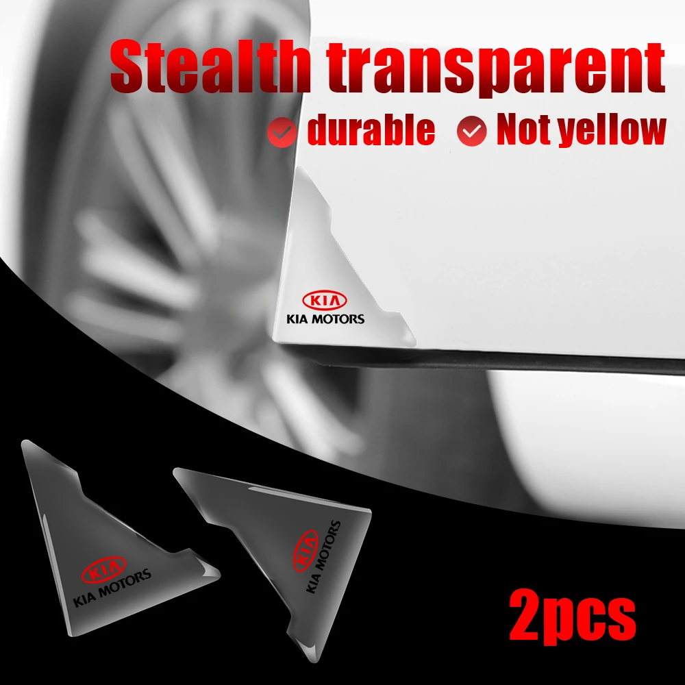 

2/4Pcs Car Transparent Protector Anti-Scratch Stickers Protection Cover For KIA Sportage GT RIO Ceed Picanto Pegas Sorento Niro