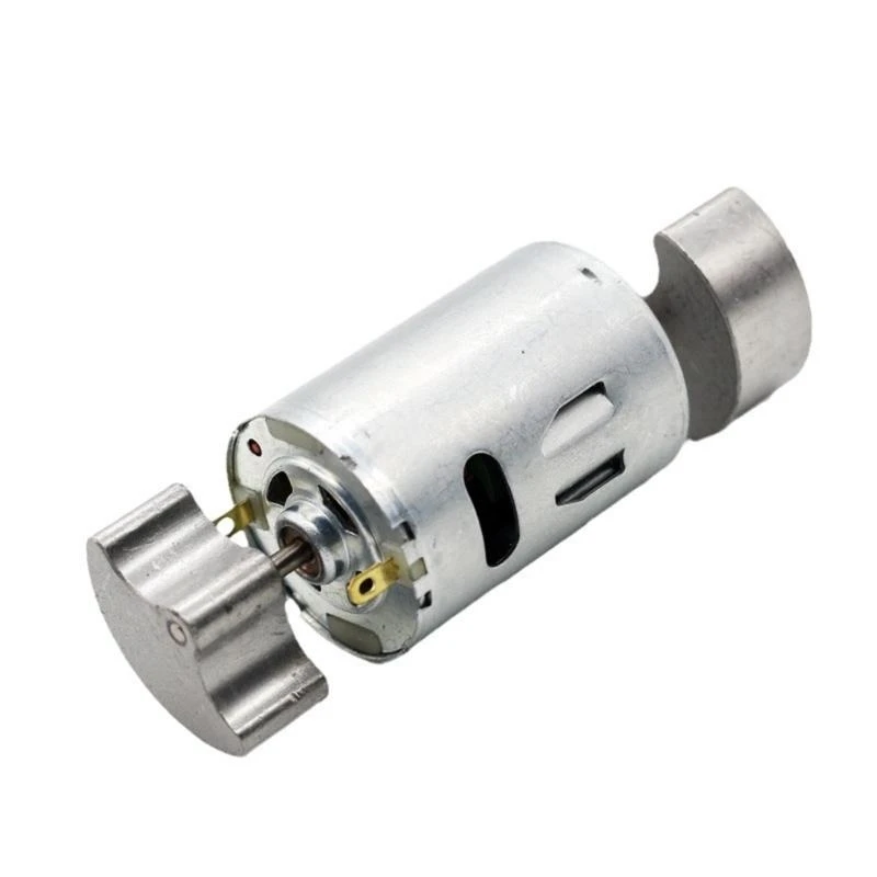 

652F Practical Double Head Vibrations Motor RF545 Portable Accessory with 12V and 24V for Stable Performances Daily Use
