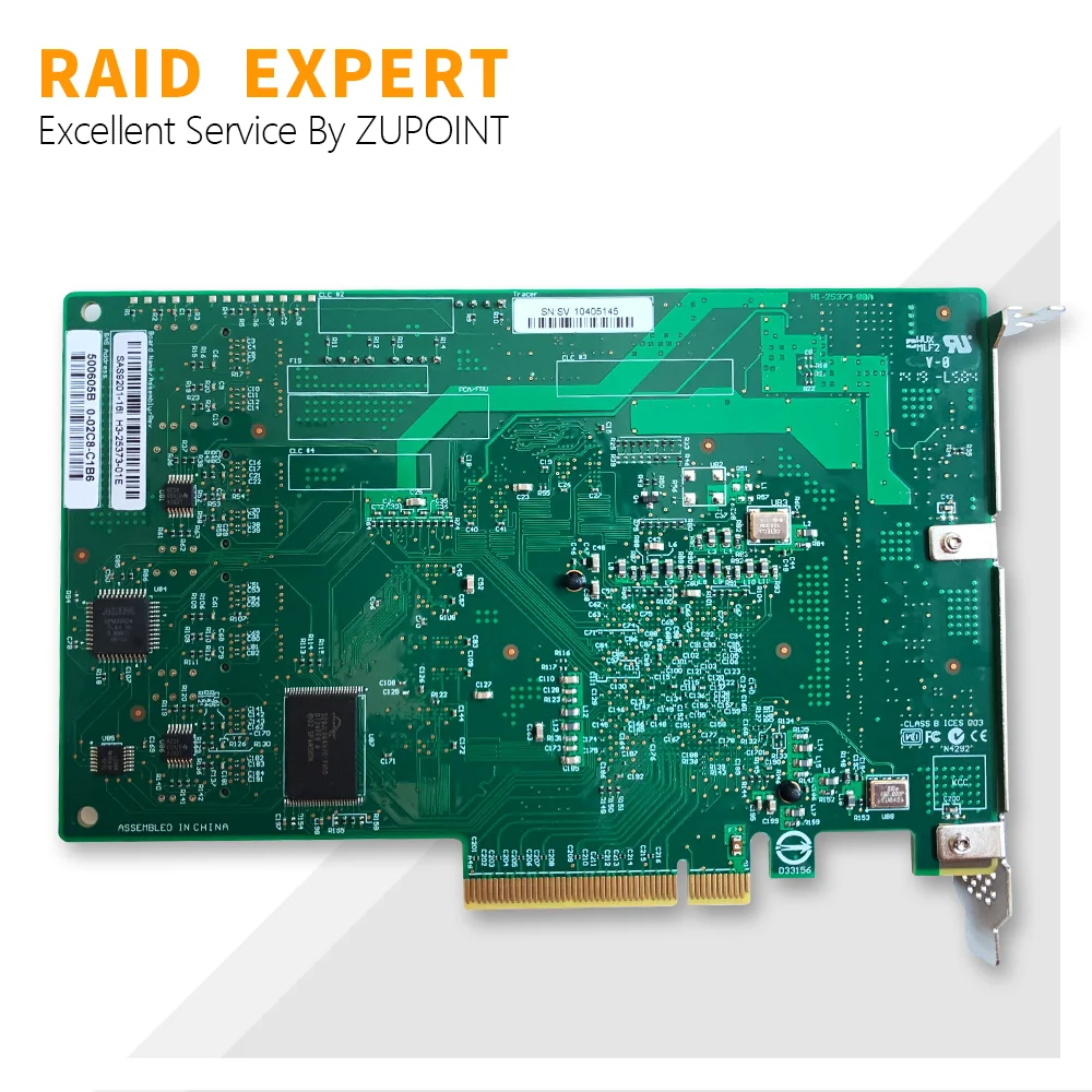 Imagem -02 - Zupoint-lsi 920116i Placa Controladora Raid 6gbps Sas Sata 16 Pistas Hba P19 Modo de ti Placa Expansor Pcie para Zfs Nas